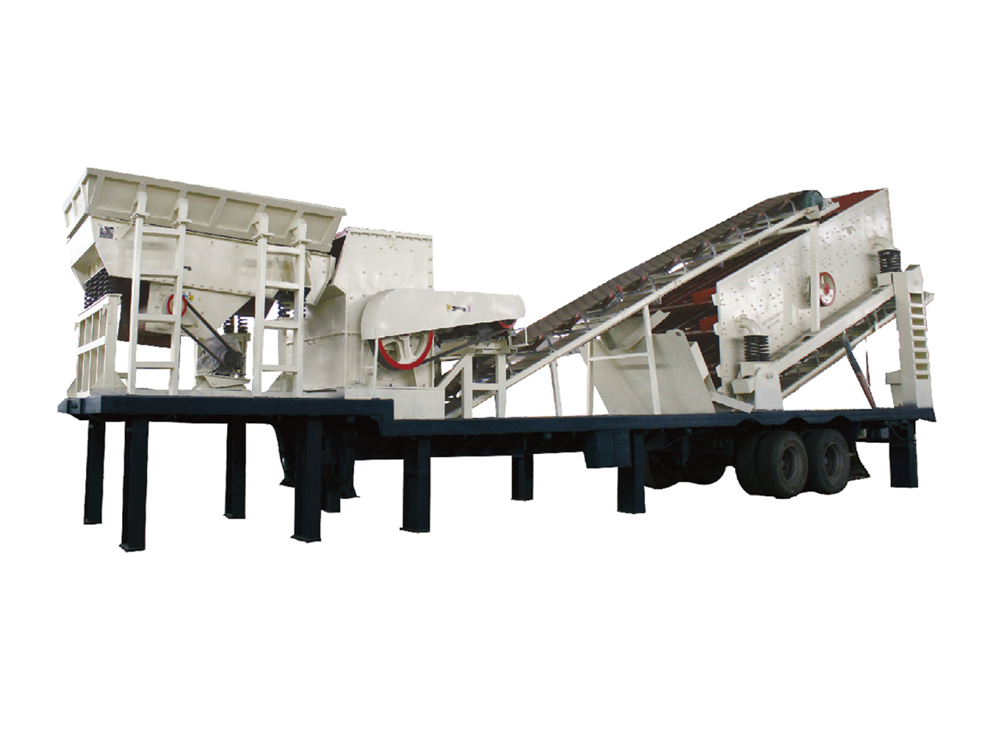 移动破碎站 MOBILE CRUSHING SCREENING STATION